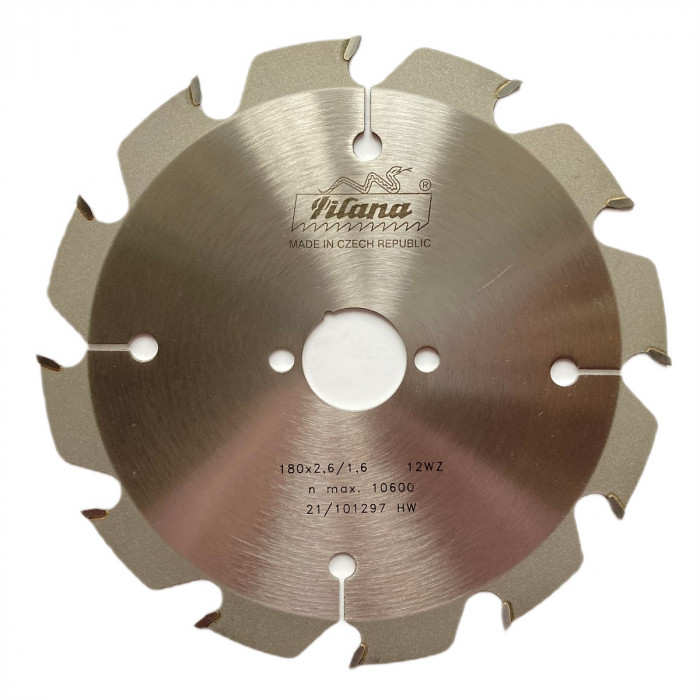 Диск пильный HW Pilana 180×2.6/1.6×30 z12 91 WZ